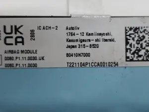 Foto de AIRBAG CORTINA DELANTERO IZQUIERDO HYUNDAI TUCSON (NX) híbrido-suave 100 kW (1.6 Ltr. - 100 kW CRDi) (136 CV / 100 KW) referencia 80410N700 foto 4