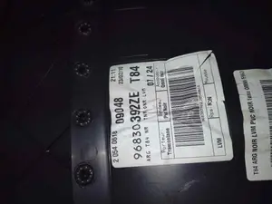 Foto de GUARNECIDO PUERTA TRASERA IZQUIERDA PEUGEOT 3008 1.6 HDi FAP CAT (9HZ / DV6TED4) (109 CV / 80 KW) referencia 9683039177 foto 7
