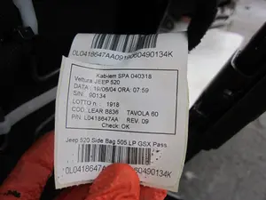Foto de JUEGO ASIENTOS COMPLETO FIAT 500X (334) 1.0 CAT (120 CV / 88 KW) foto 17