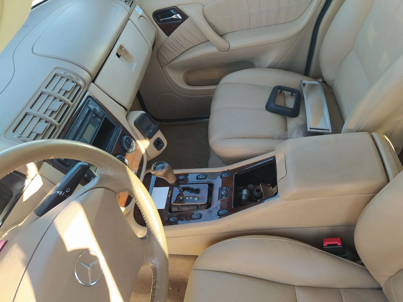 Foto de ENGANCHE CINTURON DELANTERO DERECHO MERCEDES-BENZ CLASE ML (BM 163) 2.7 CDI 20V CAT (163 CV / 120 KW)