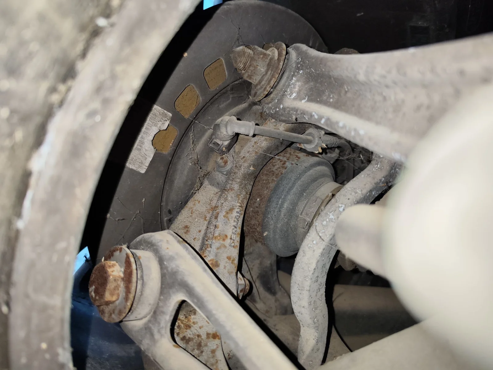 Foto de MANGUETA TRASERA IZQUIERDA AUDI Q7 (4L) 3.0 V6 24V TDI (233 CV / 171 KW)