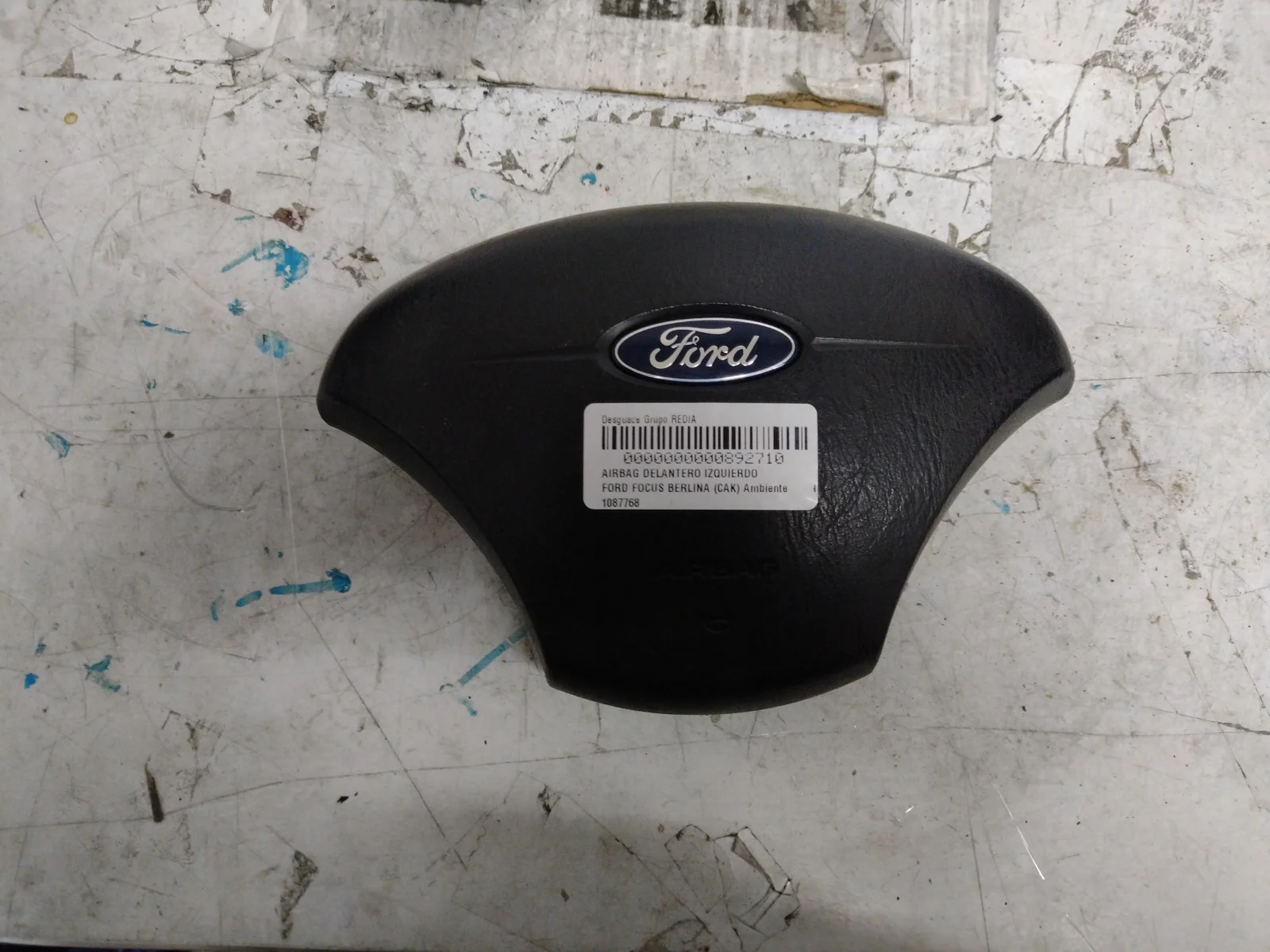 Foto de AIRBAG DELANTERO IZQUIERDO FORD FOCUS BERLINA (CAK) 1.8 TDDI Turbodiesel CAT (90 CV / 66 KW) referencia 2M51A04B85DE