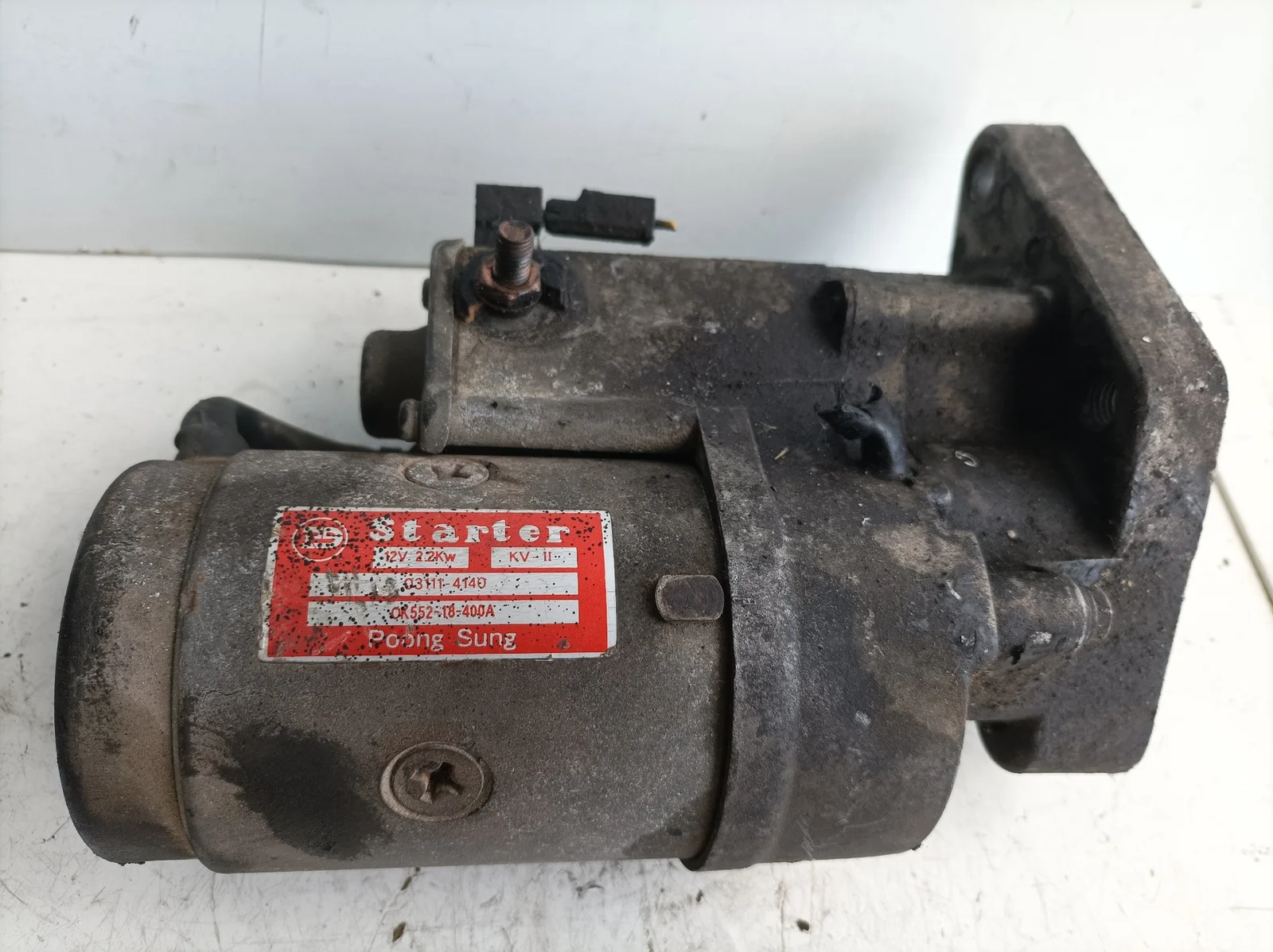 Foto de MOTOR ARRANQUE KIA CARNIVAL II (FL) referencia 031114140