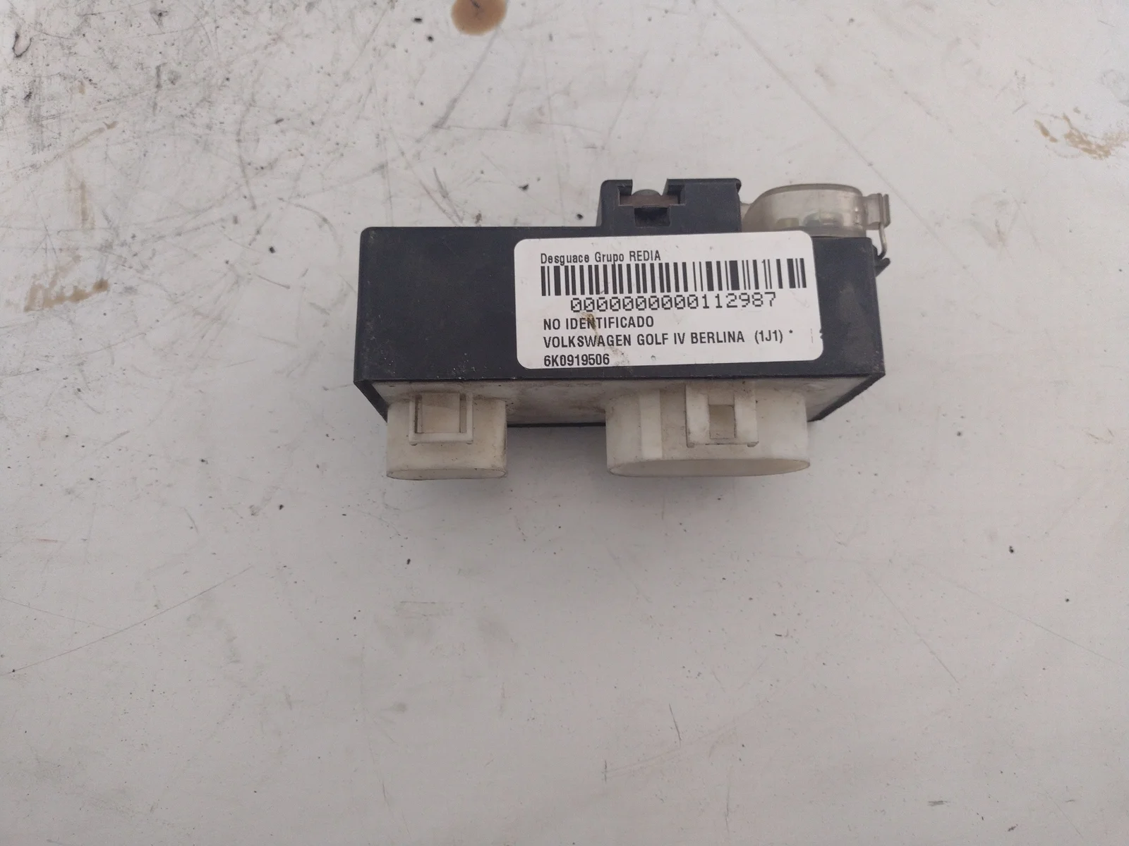 Foto de CAJA PRECALENTAMIENTO VOLKSWAGEN GOLF IV BERLINA (1J1)(10.1997) referencia 6K0919506