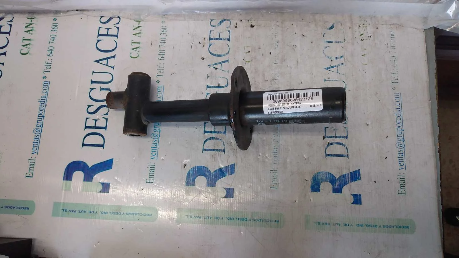 Foto de PUNTA CHASIS DELANTERA BMW SERIE Z3 COUPE (E36) referencia 51118399202
