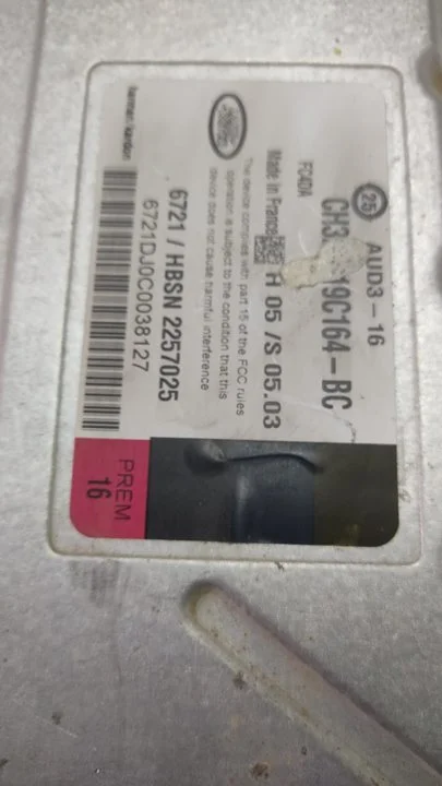Foto de NO IDENTIFICADO LAND ROVER RANGE ROVER EVOQUE referencia CH3219C164BC