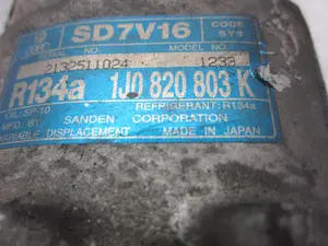 Foto de COMPRESOR AIRE ACONDICIONADO AUDI A3 (8L) referencia 1J0820803K foto 5