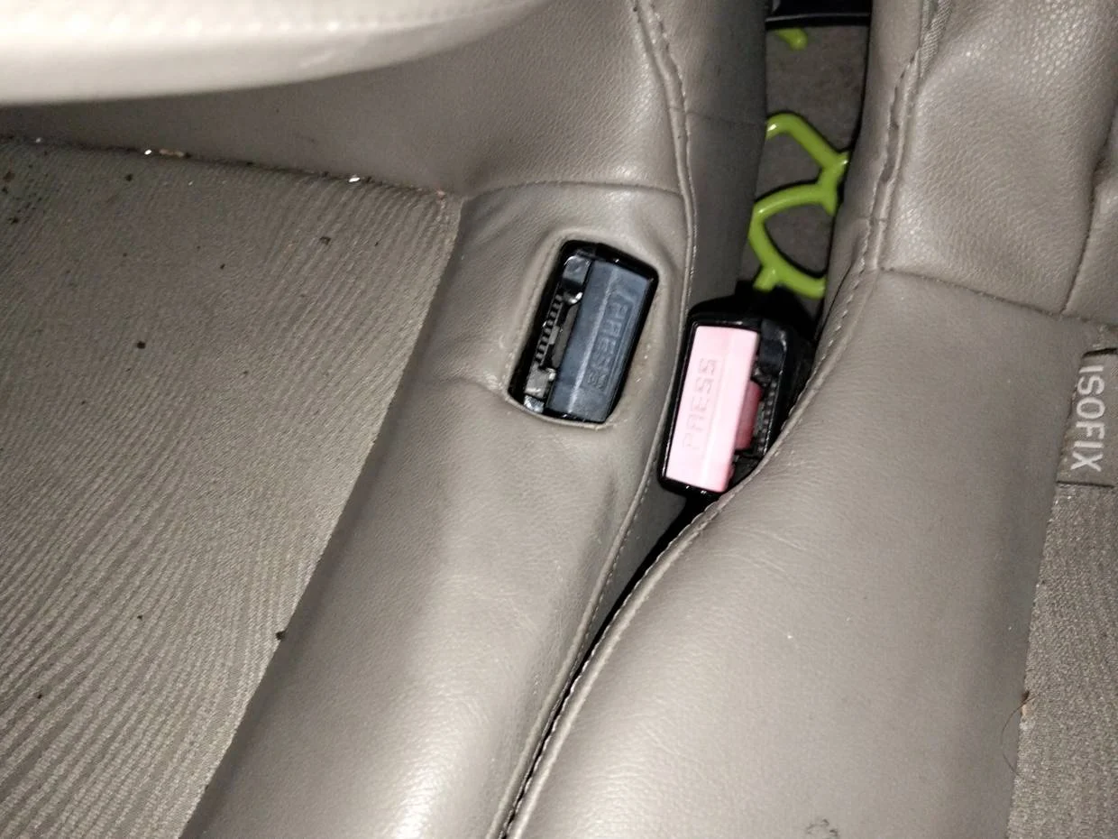 Foto de ENGANCHE CINTURON TRASERO IZQUIERDO RENAULT SCENIC II (JM)