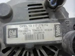Foto de ALTERNADOR OPEL CORSA C 1.3 16V CDTI CAT (Z 13 DT / LN9) (69 CV / 51 KW) referencia 13117279YQ foto 3