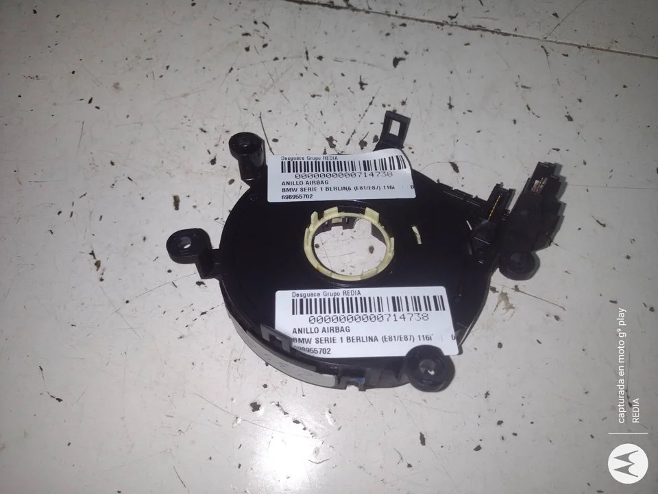 Foto de ANILLO AIRBAG BMW SERIE 1 BERLINA (E81/E87) 1.6 16V CAT (116 CV / 85 KW) referencia 698955702