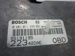 Foto de CENTRALITA MOTOR UCE FIAT I DOBLÒ (119) 1.9 JTD CAT (101 CV / 74 KW) referencia 0281011499 foto 6