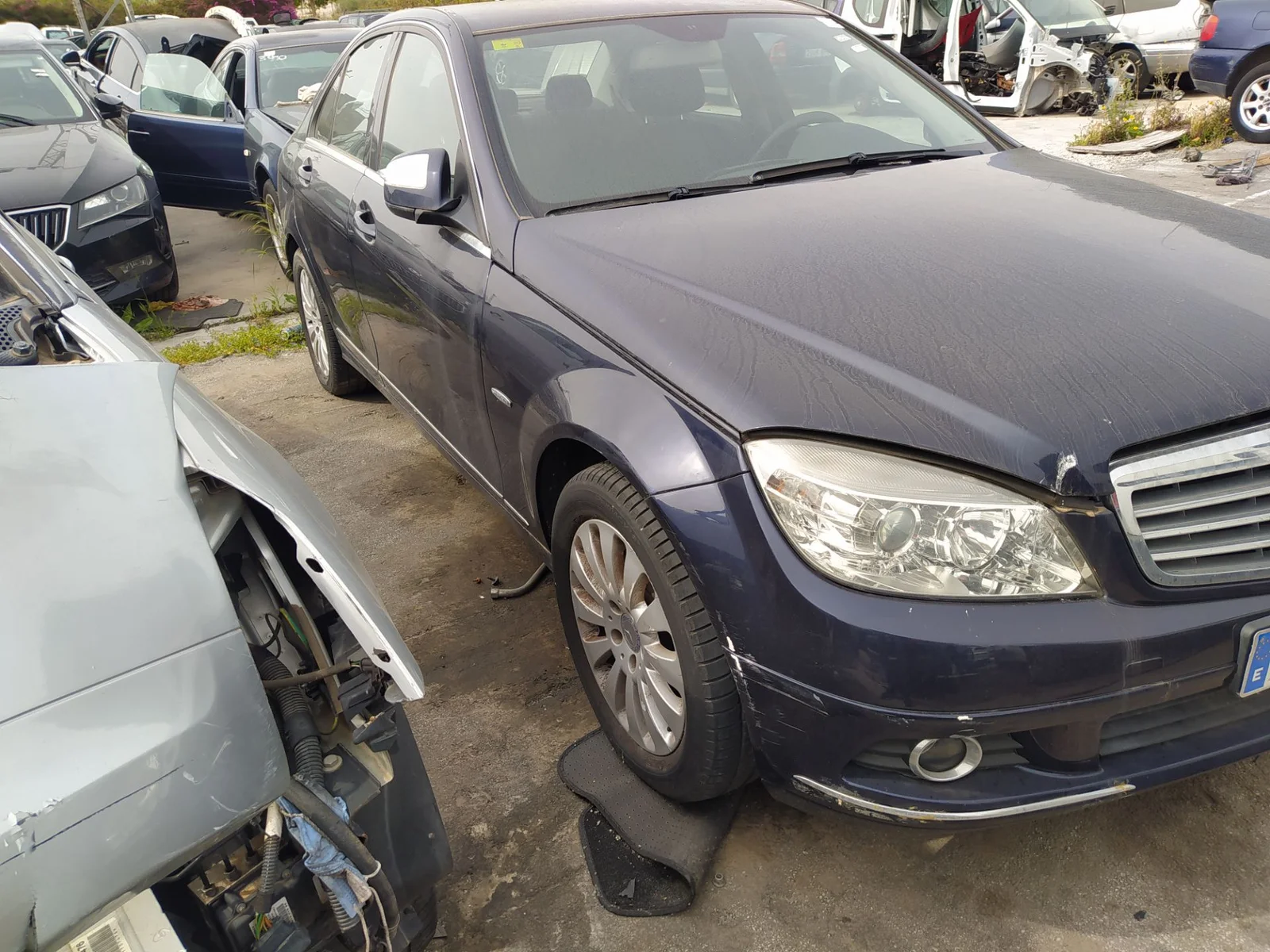 Foto de CREMALLERA DIRECCION MERCEDES-BENZ CLASE C (BM 204) BERLINA 2.2 CDI CAT (170 CV / 125 KW) referencia A2044605300