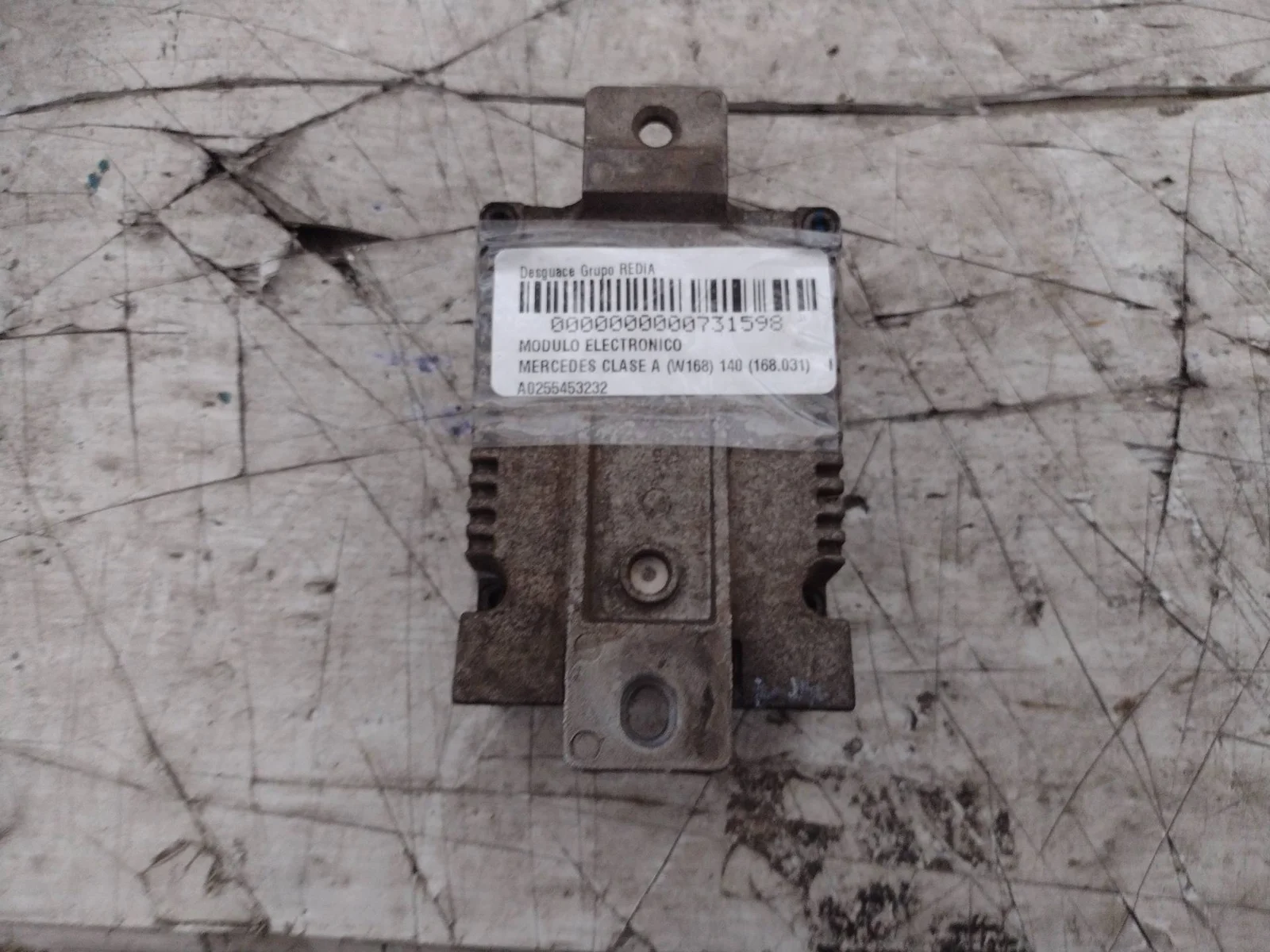 Foto de MODULO ELECTRONICO MERCEDES-BENZ CLASE A (BM 168) referencia A0255453232