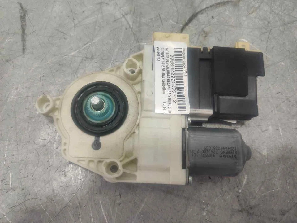 Foto de MOTOR ELEVALUNAS DELANTERO DERECHO CITROEN C4 BERLINA 1.6 16V HDi (90 CV / 66 KW) referencia 996388103