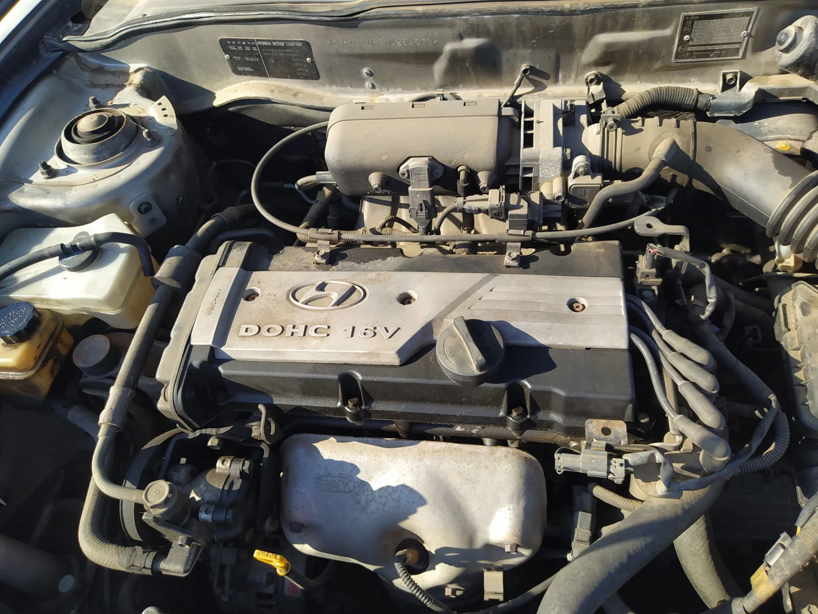 Foto de VARILLAJE CAMBIO HYUNDAI COUPE (RD) 1.6 16V CAT (107 CV / 79 KW)