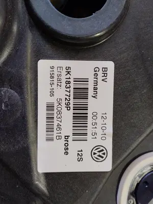 Foto de ELEVALUNAS DELANTERO IZQUIERDO VOLKSWAGEN GOLF VI (5K1)(10.2008) 1.2 TSI (105 CV / 77 KW) referencia 5K1837729P foto 5