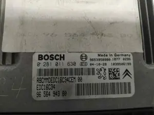 Foto de CENTRALITA MOTOR UCE CITROEN C4 COUPE 1.6 16V HDi FAP (109 CV / 80 KW) referencia 0281011630 foto 1