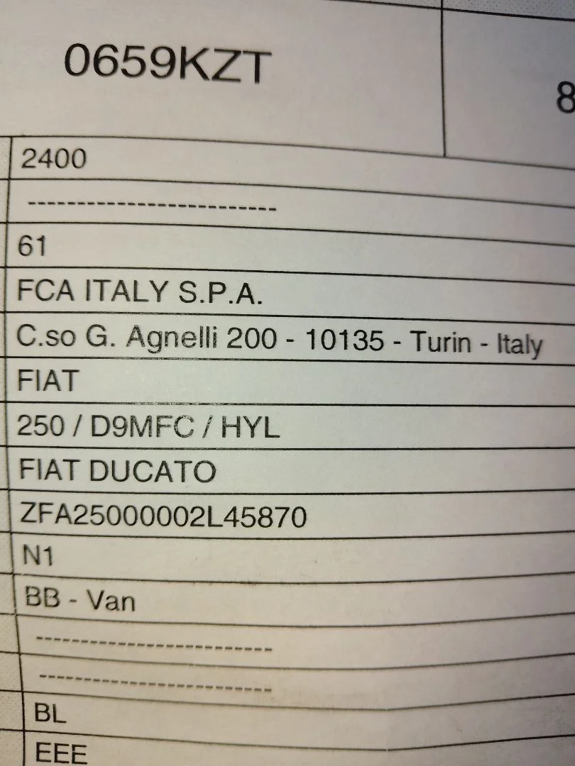 Foto de MOTOR COMPLETO FIAT DUCATO 3 MAXI FURGÓN TS 35 (295) 2.3 JTD CAT (131 CV / 96 KW) referencia F1AGL411B