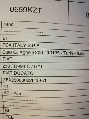 Foto de MOTOR COMPLETO FIAT DUCATO 3 MAXI FURGÓN TS 35 (295) 2.3 JTD CAT (131 CV / 96 KW) referencia F1AGL411B