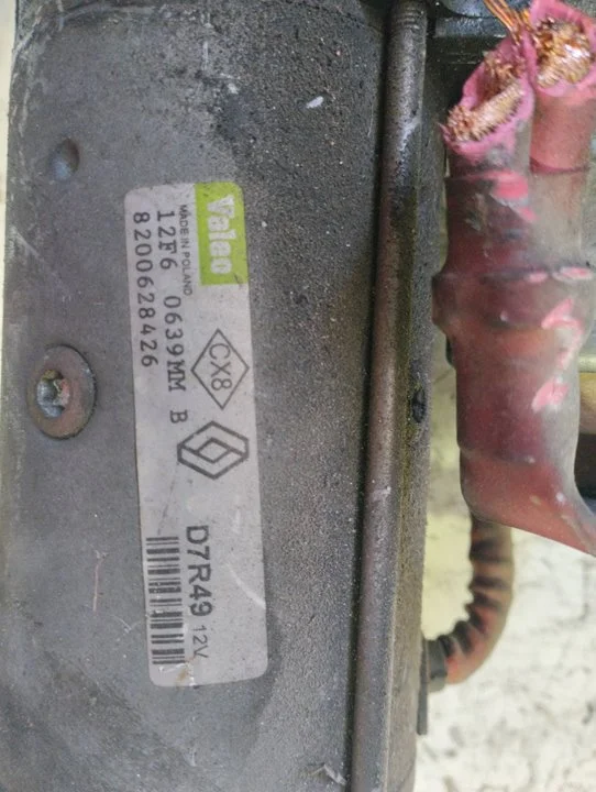 Foto de MOTOR ARRANQUE RENAULT SCENIC II (JM) referencia 8200628426