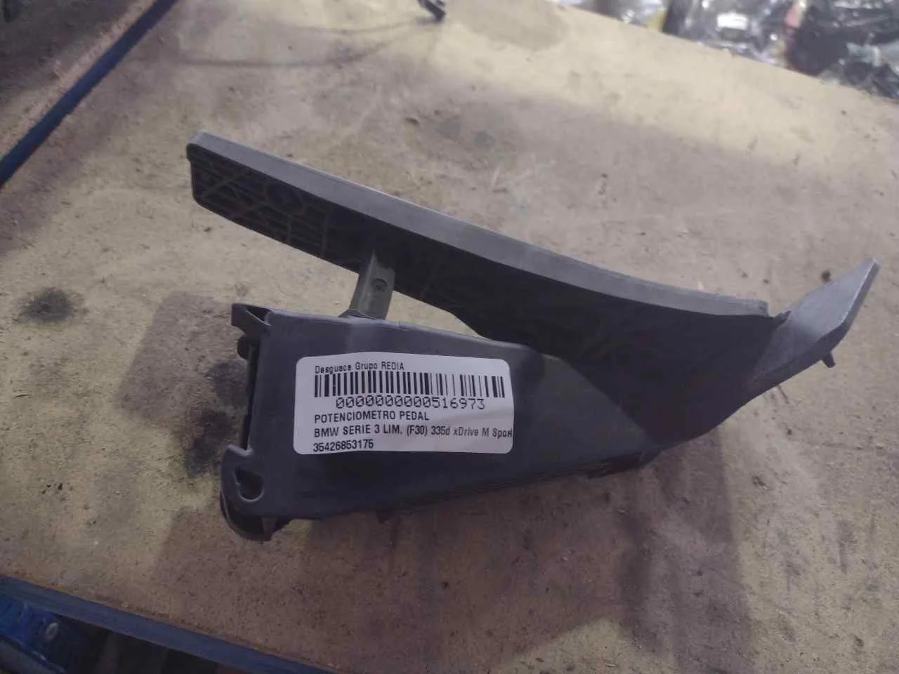 Foto de POTENCIOMETRO PEDAL BMW SERIE 3 BERLINA (F30N) 3.0 Turbodiesel (313 CV / 230 KW) referencia 35426853175