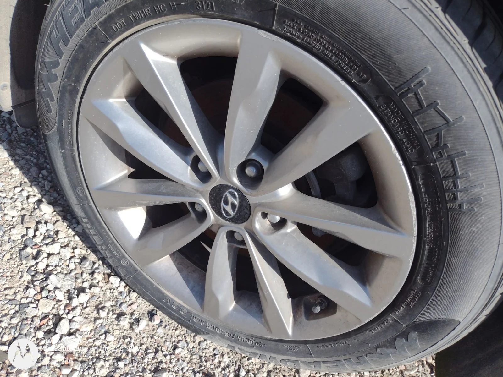 Foto de PINZA DE FRENO TRASERA IZQUIERDA HYUNDAI I40 (VF) 1.7 CRDi CAT (136 CV / 100 KW) referencia 58310-3ZA16