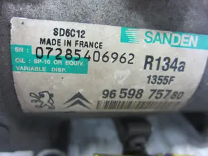 Foto de COMPRESOR AIRE ACONDICIONADO CITROEN C4 BERLINA 1.6 HDi CAT (9HY / DV6TED4) (109 CV / 80 KW) referencia 9659875780 foto 4