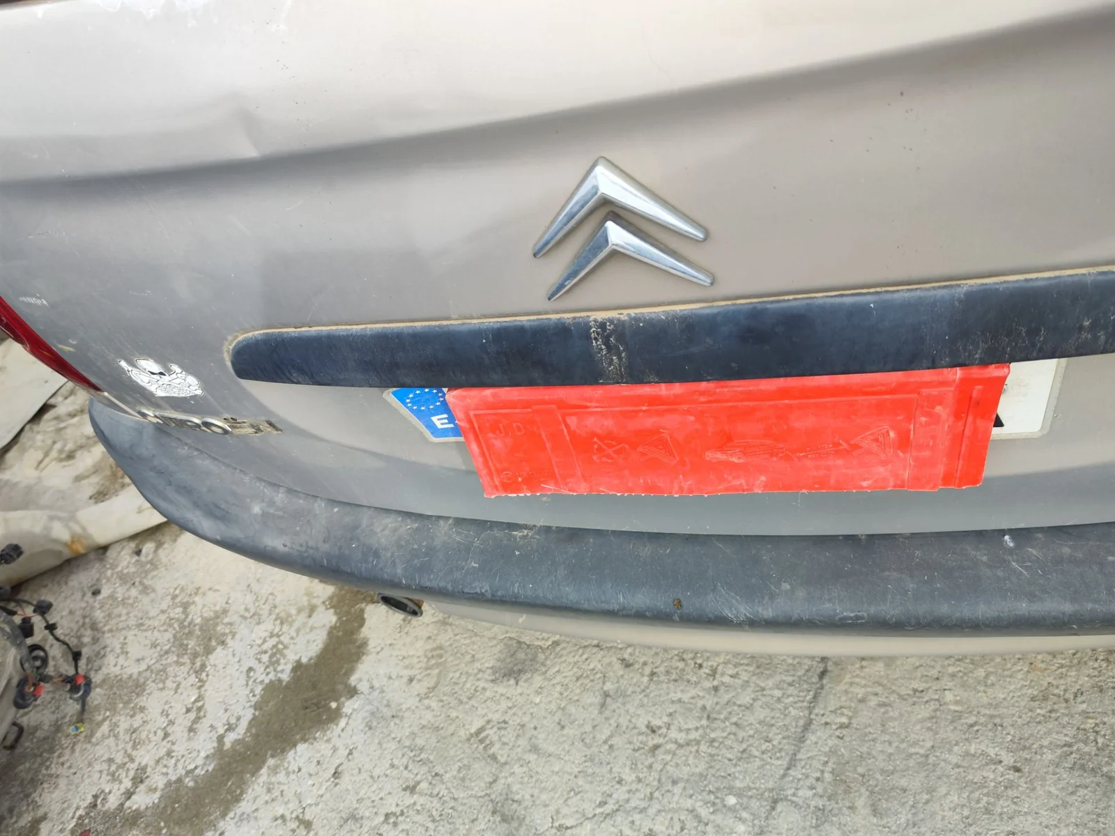 Foto de REFUERZO PARAGOLPES TRASERO CITROEN XSARA PICASSO 2.0 HDi CAT (RHY / DW10TD) (90 CV / 66 KW)