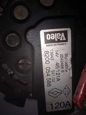 Foto de ALTERNADOR RENAULT MEGANE I COUPE (DA0) referencia 8200054588 foto 6