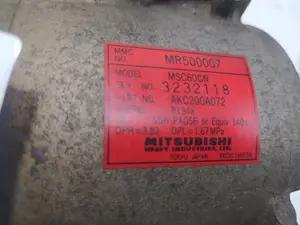 Foto de COMPRESOR AIRE ACONDICIONADO MITSUBISHI SPACE STAR (DG0) referencia MR500007 foto 7