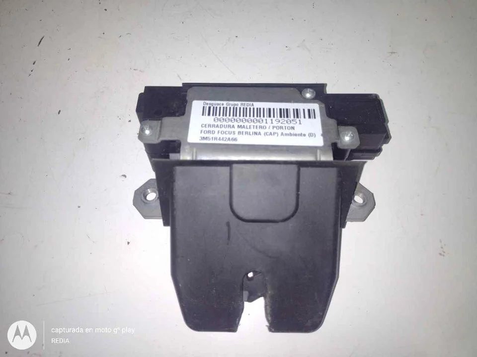 Foto de CERRADURA MALETERO / PORTON FORD FOCUS BERLINA (CAP) 1.6 16V CAT (101 CV / 74 KW) referencia 3M51R442A66