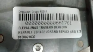 Foto de ELEVALUNAS TRASERO DERECHO RENAULT ESPACE /GRAND ESPACE (JE0) referencia 0130821630 foto 2