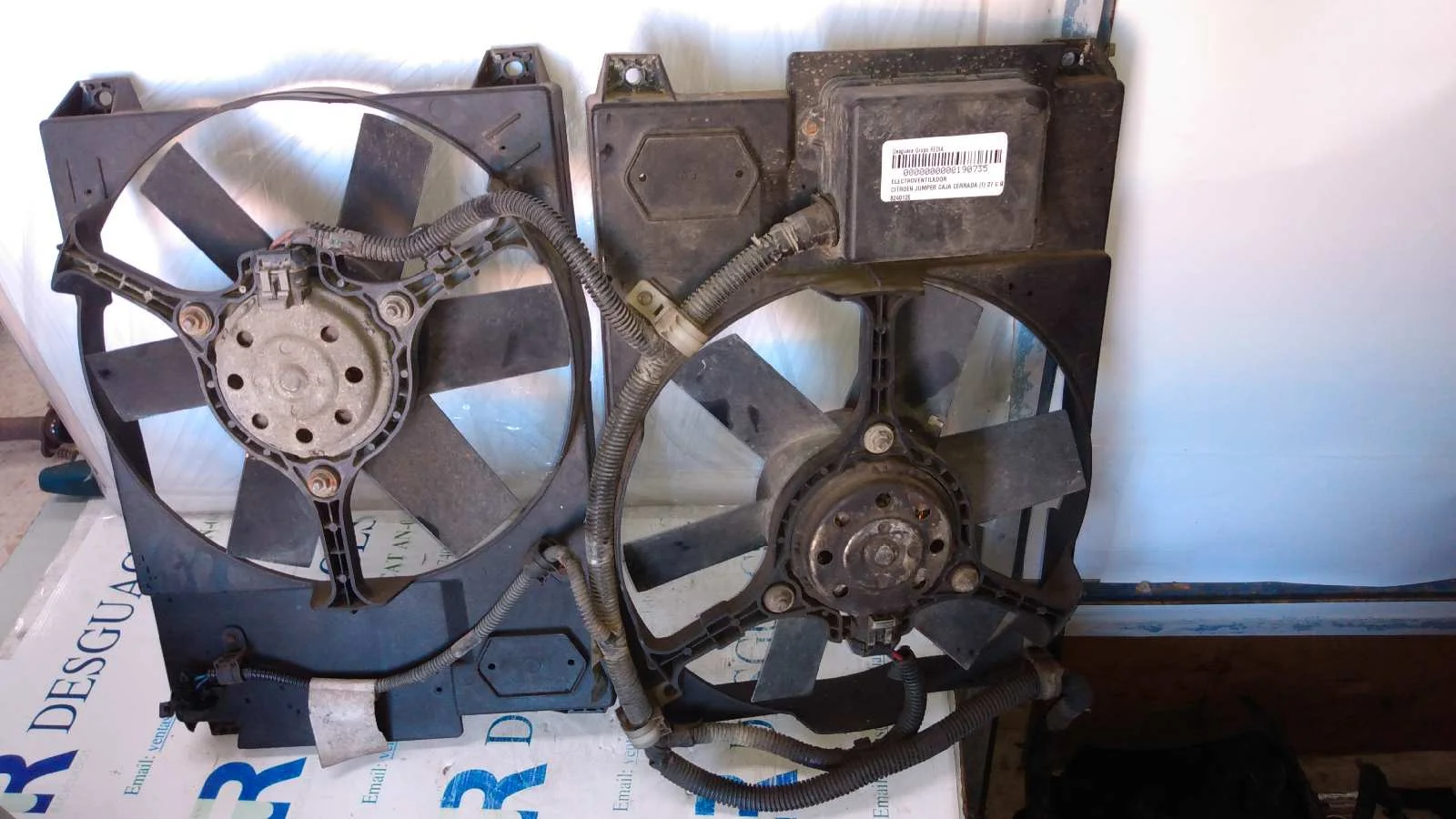 Foto de ELECTROVENTILADOR CITROEN JUMPER FURGÓN 1.9 Diesel CAT (68 CV / 50 KW) referencia 8240120
