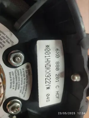 Foto de AIRBAG DELANTERO IZQUIERDO VOLKSWAGEN LUPO (6X1/6E1) 1.6 16V (125 CV / 92 KW) referencia 6X0880201C foto 2