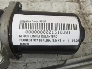 Foto de MOTOR LIMPIA DELANTERO PEUGEOT 307 BERLINA (S2) 1.6 16V CAT (109 CV / 80 KW) referencia 404638 foto 3