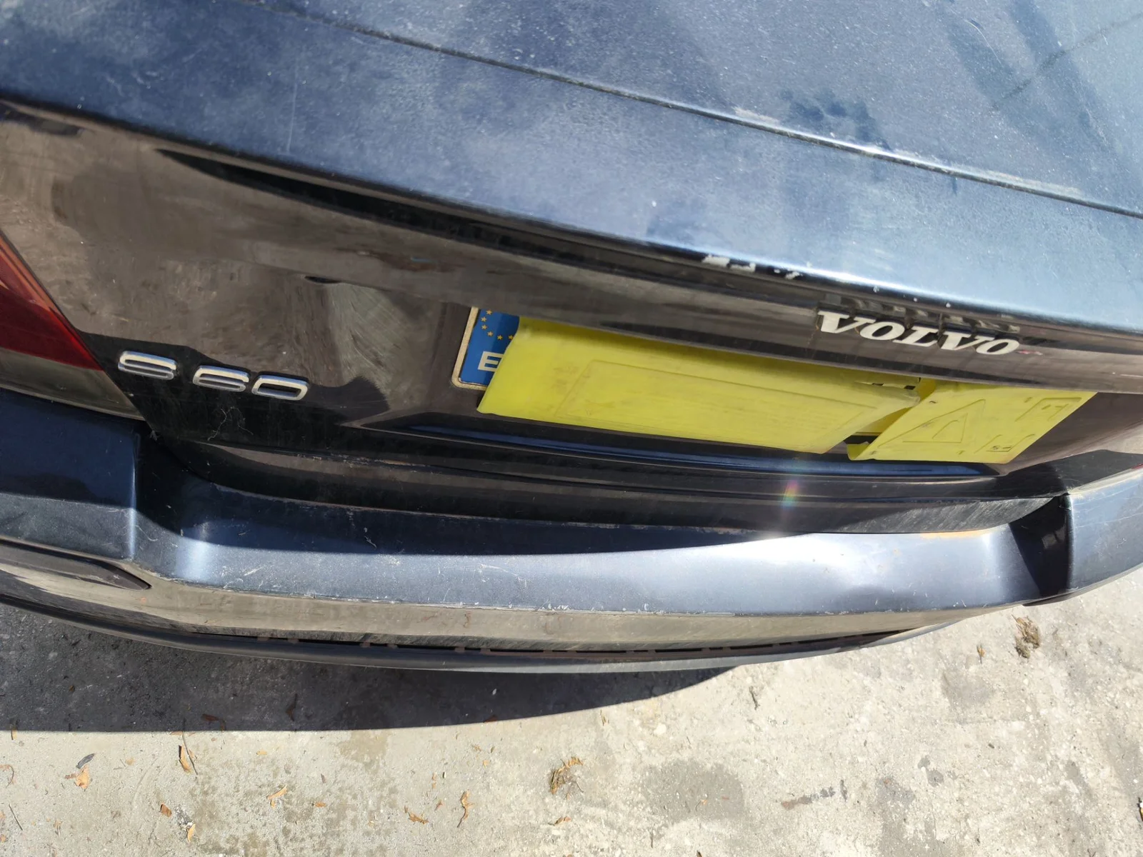 Foto de PANEL TRASERO VOLVO S60 BERLINA 2.4 Diesel (126 CV / 93 KW)