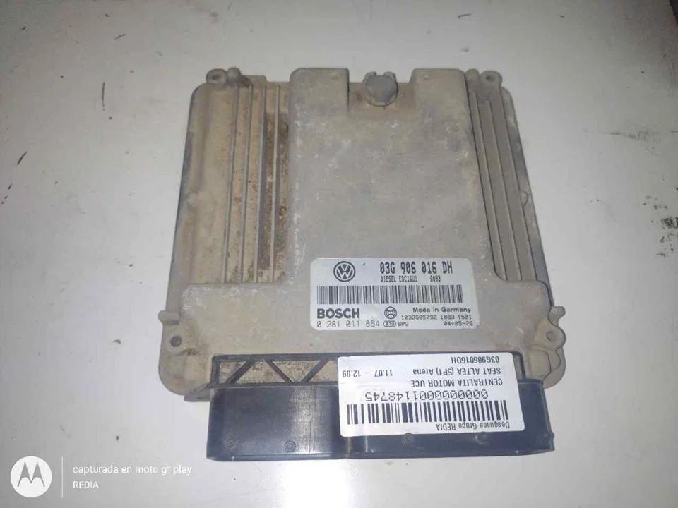 Foto de CENTRALITA MOTOR UCE SEAT ALTEA (5P1) 1.9 TDI (105 CV / 77 KW) referencia 03G906016DH