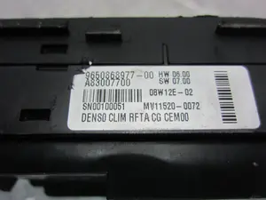 Foto de MANDO CALEFACCION / AIRE ACONDICIONADO CITROEN GRAND C4 PICASSO 1.6 16V HDi FAP (109 CV / 80 KW) referencia 9650868977 foto 4