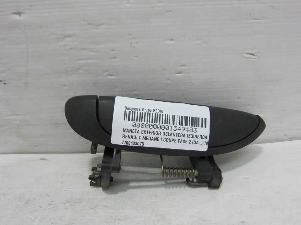 Foto de MANETA EXTERIOR DELANTERA IZQUIERDA RENAULT MEGANE I FASE 2 COUPE (DA...) 1.6 (107 CV / 79 KW) referencia 7700433075