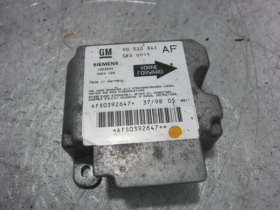 Foto de CENTRALITA AIRBAG OPEL ASTRA G BERLINA 1.6 (75 CV / 55 KW) referencia 90520841
