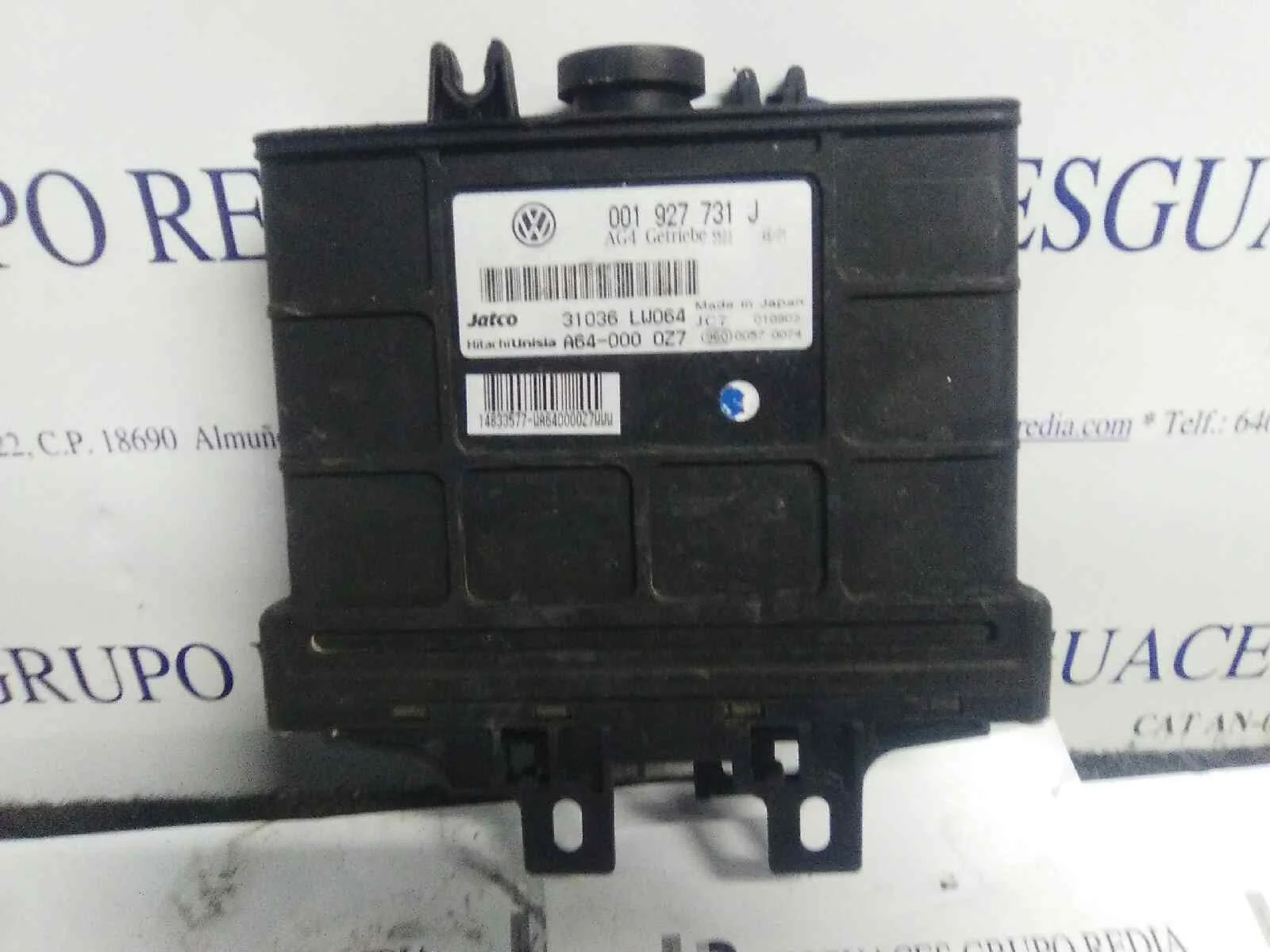 Foto de CENTRALITA CAMBIO AUTOMATICO SEAT IBIZA (6L1) referencia 001927731J