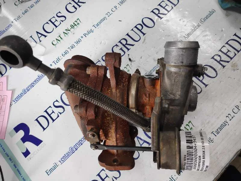 Foto de TURBOCOMPRESOR CITROEN XSARA FAMILIAR referencia 9645247080