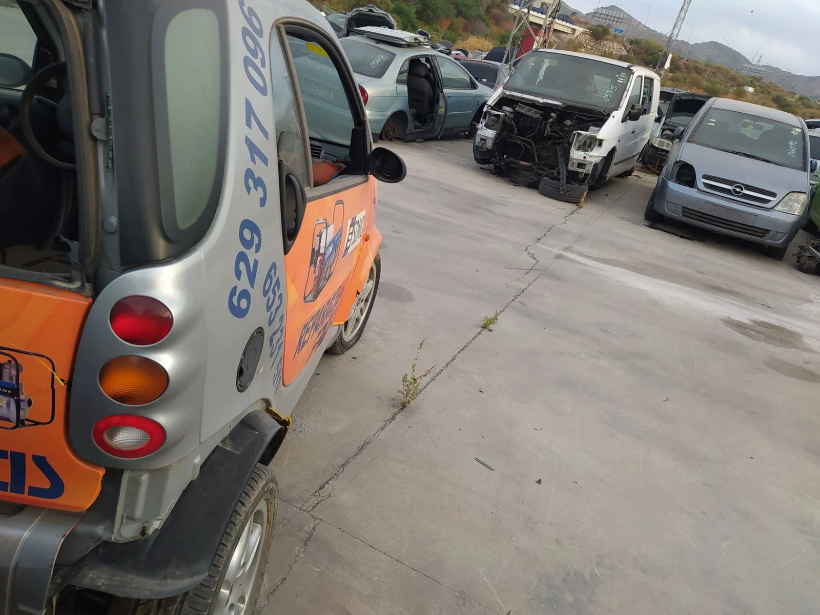 Foto de PILOTO TRASERO DERECHO SMART CITY-COUPE 0.6 Turbo CAT (54 CV / 40 KW) referencia 0012861V001000000