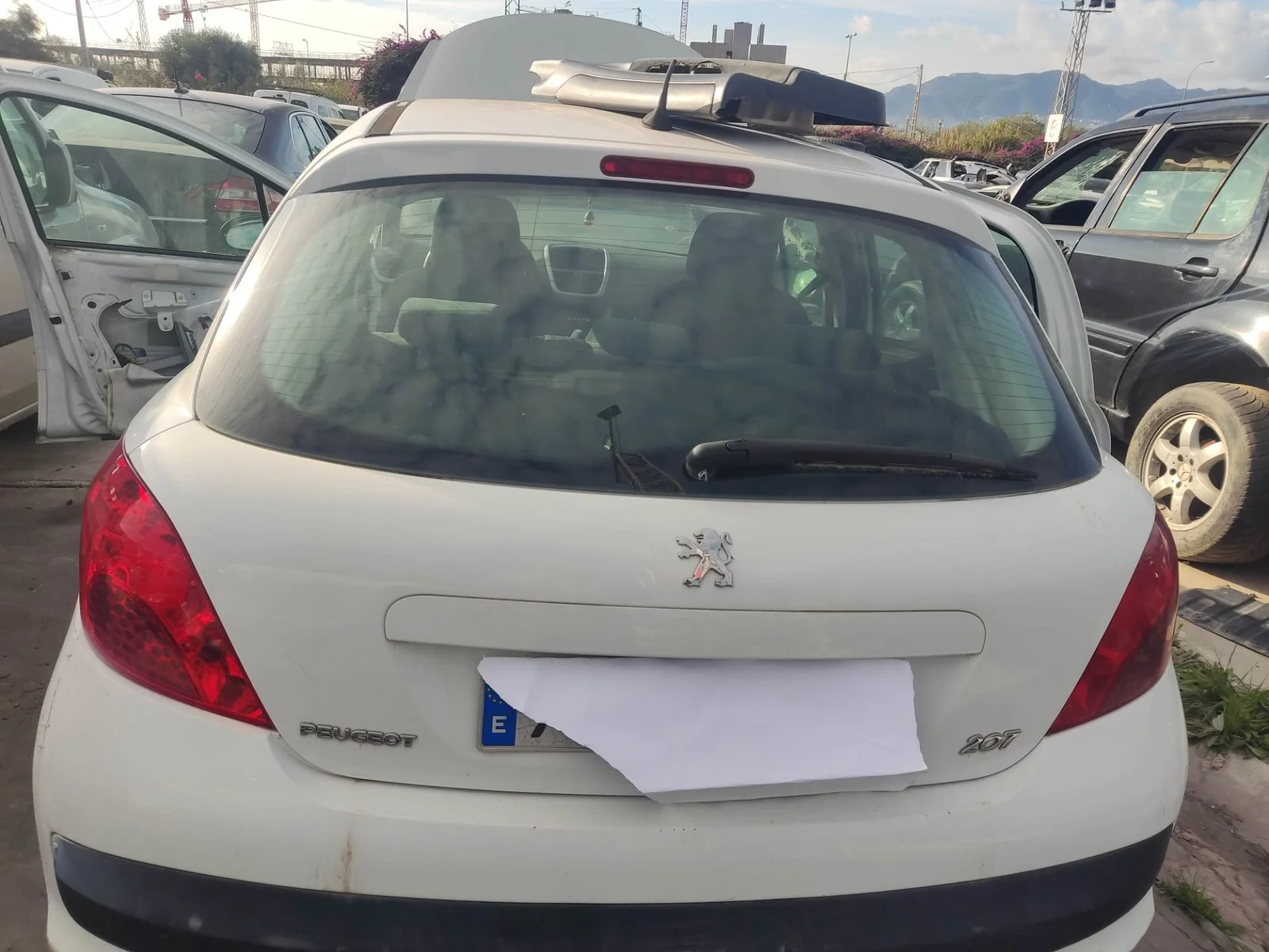 Foto de PORTON TRASERO PEUGEOT 207 1.6 HDi FAP CAT (9HZ / DV6TED4) (109 CV / 80 KW) referencia 8701CS