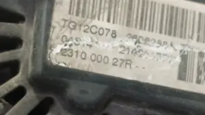 Foto de ALTERNADOR RENAULT MEGANE III BERLINA 5P 1.5 dCi Diesel FAP (110 CV / 81 KW) referencia 231000027R foto 2