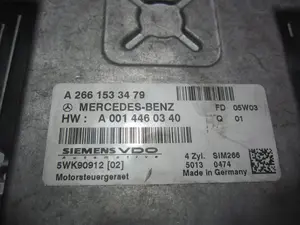 Foto de CENTRALITA MOTOR UCE MERCEDES-BENZ CLASE A (BM 169) 1.5 CAT (95 CV / 70 KW) referencia A2661533479 foto 3