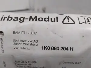 Foto de AIRBAG DELANTERO DERECHO VOLKSWAGEN GOLF V (1K1)(10.2003) 1.9 TDI (90 CV / 66 KW) referencia 1K0880204 foto 2