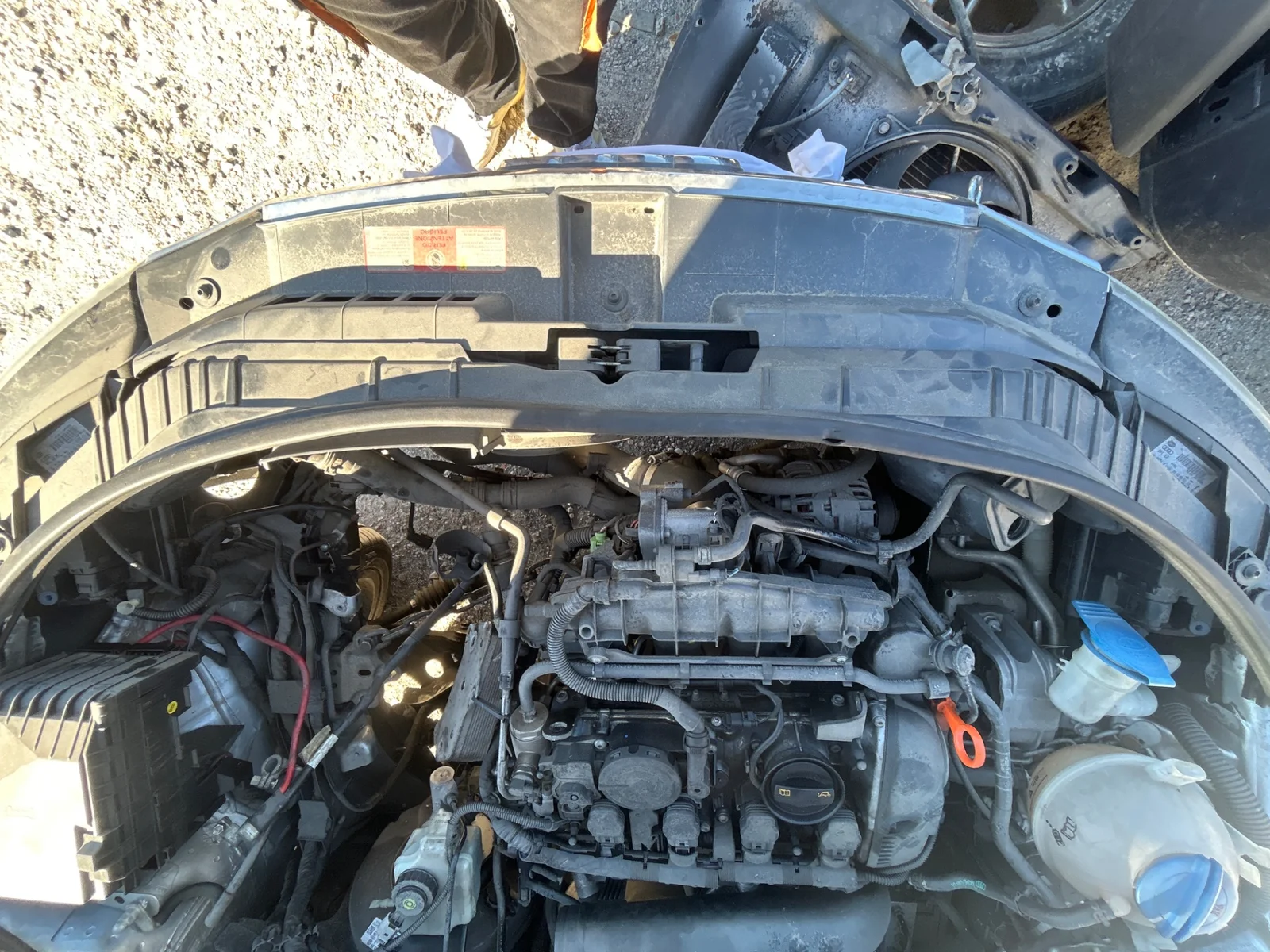 Foto de REFUERZO PARAGOLPES TRASERO AUDI A3 SPORTBACK (8PA) 2.0 16V TFSI (200 CV / 147 KW)