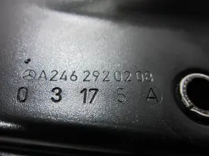 Foto de PEDAL FRENO MERCEDES-BENZ CLASE A (BM 176) 1.5 CDI CAT (109 CV / 80 KW) referencia A2462920208 foto 6