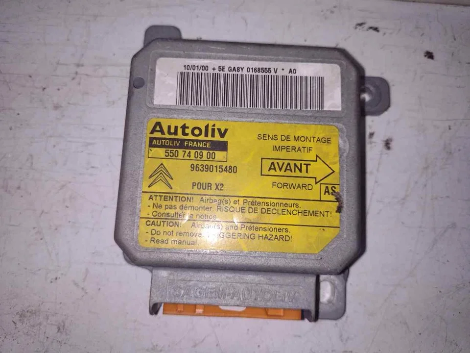 Foto de CENTRALITA AIRBAG CITROEN XANTIA BERLINA 2.0 HDi CAT (RHY / DW10TD) (90 CV / 66 KW) referencia 9639015480